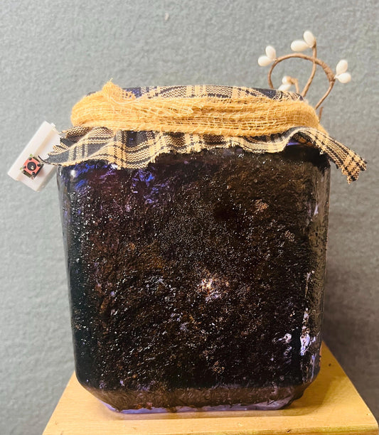 Fresh Laid Eggs Rustic Jar with Battery Powered Candle - Farmhouse Decor, Unique Kitchen Brilliance, Country Home Centerpiece