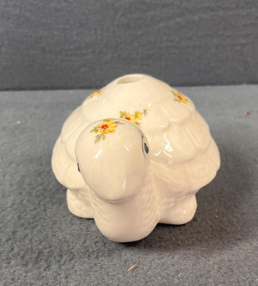 Vintage Ceramic Turtle Planter – Cute Succulent Holder & Home Decor, Perfect Gift Idea for Turtle Lovers