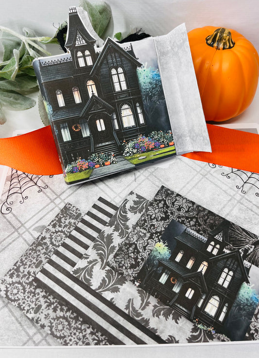 Twilight Manor “Memory Keeper” Junk Journal Kit – Gothic Vintage Ephemera for Scrapbooking & DIY Crafts