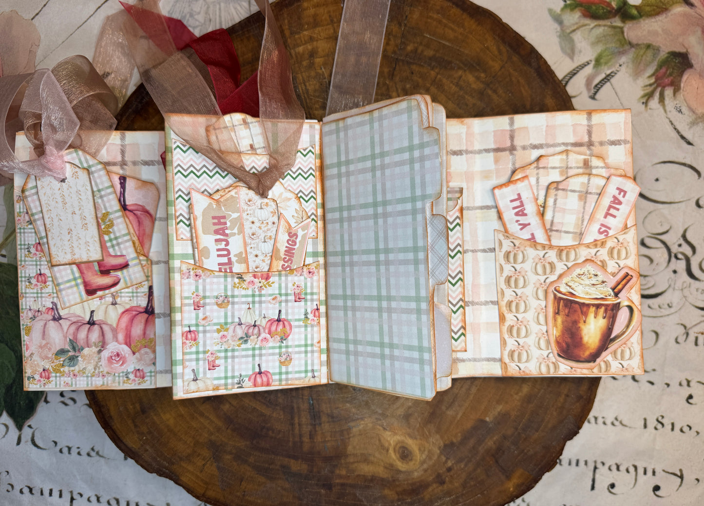 🍁 Fall Y’all Folio Pocket Card Kit– Handmade Autumn Greeting & Gift Card Holder 🍁