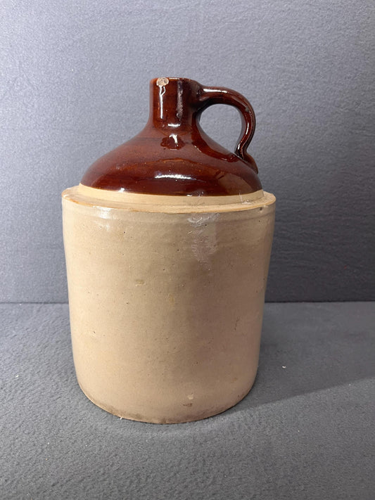 Vintage Western Stoneware Crock - Rustic Kitchen Decor, Unique Collectible Pottery, Handmade Serving Bowl, Farmhouse Style, 20th Century