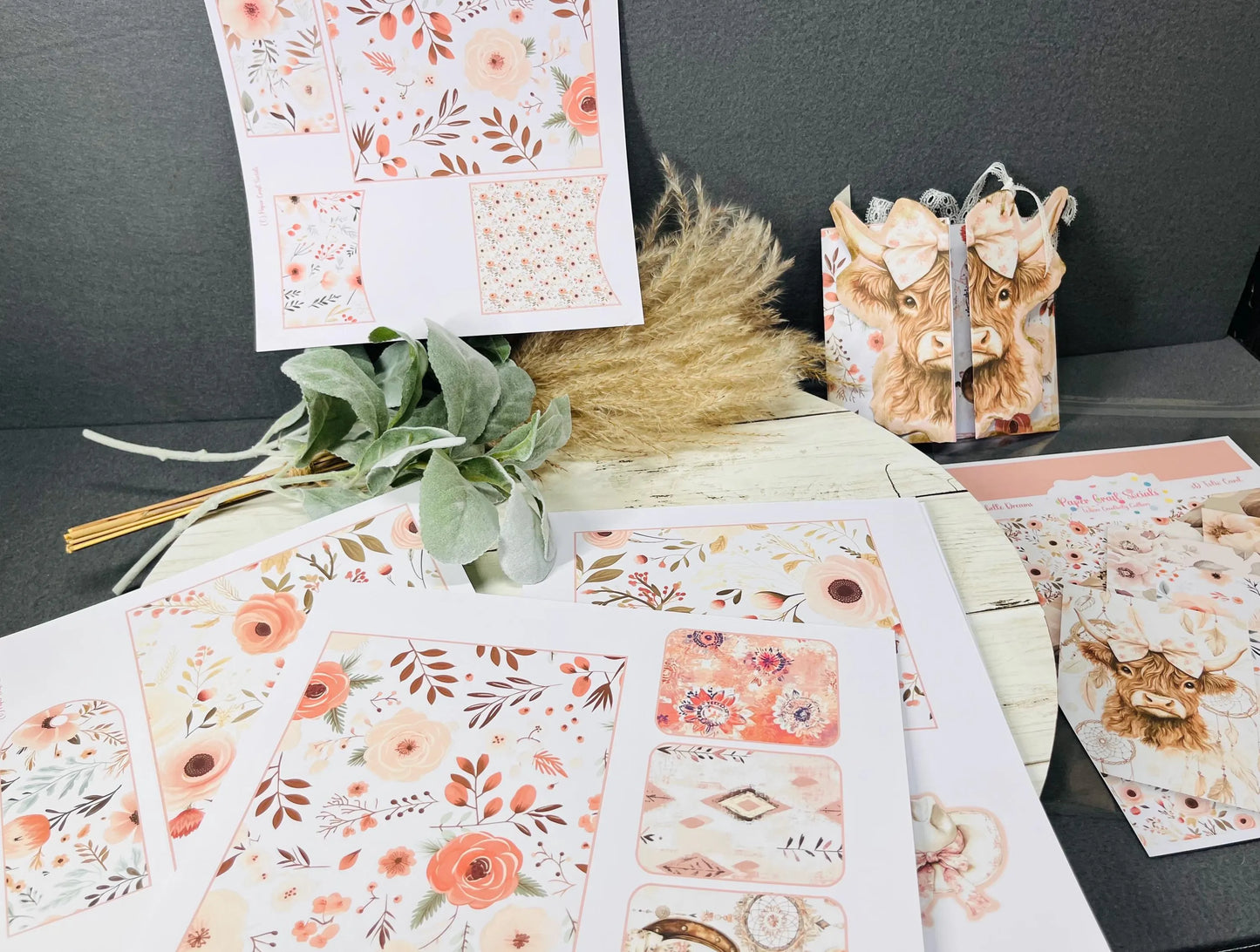 Paper Craft Card Kit: Clarabelle Dreams DIY Greeting Cards for Handmade Invitations & Creative Scrapbooking