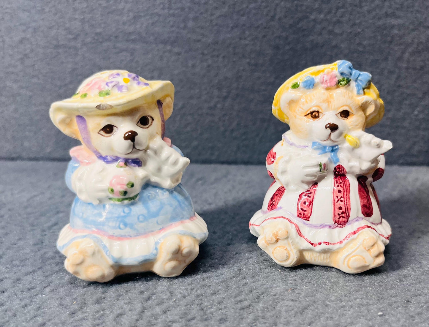 Vintage Alton Country Cottage Bears Tea Set - 1993 Children's Ceramic Miniature Tea Set, Perfect for Collectors & Kids