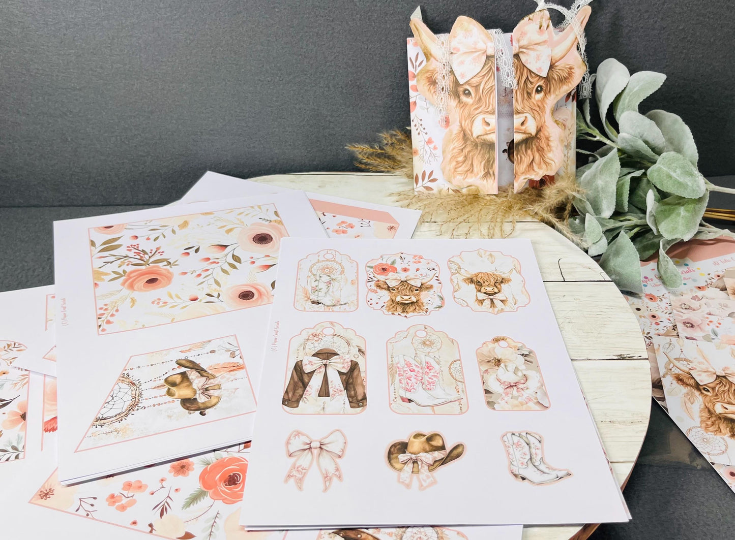 Paper Craft Card Kit: Clarabelle Dreams DIY Greeting Cards for Handmade Invitations & Creative Scrapbooking