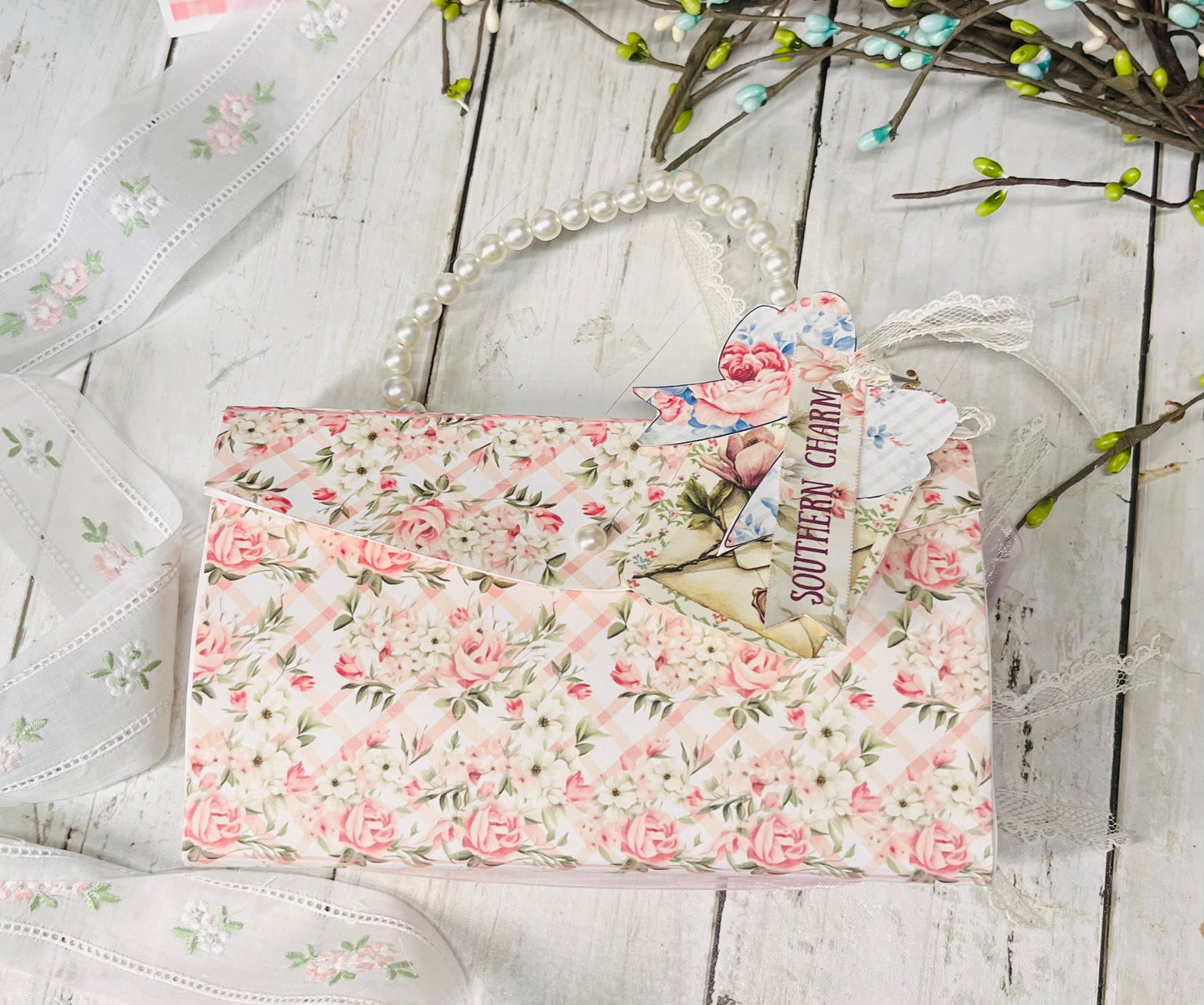 Southern Charm Paper Craft DIY Kit – Vintage-Inspired Southern junk journal Project