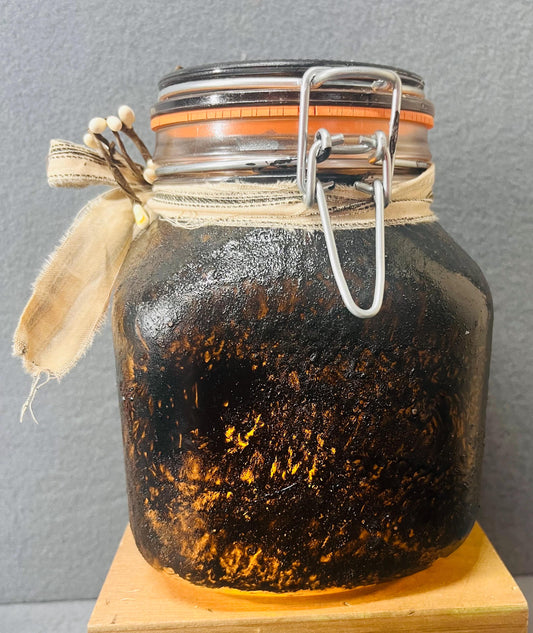 Dairyland Rustic Jar with Battery Powered Candle | Farmhouse Decor, Cozy Lighting & Unique Gift Idea