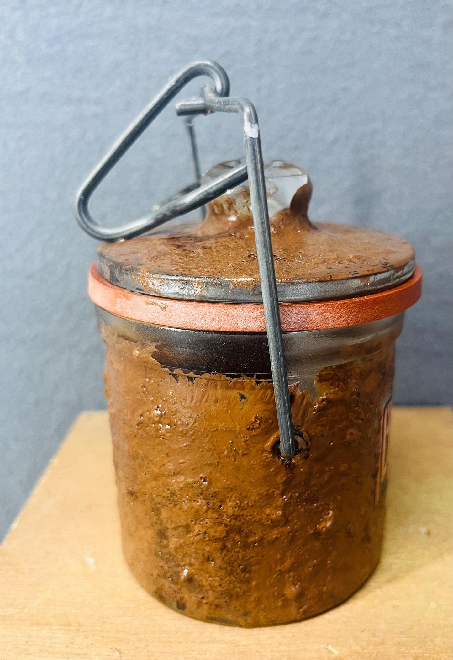 Cooks Friend Baking Soda Grungy Jar | Rustic Kitchen Decor & Storage Solution for Baking Essentials