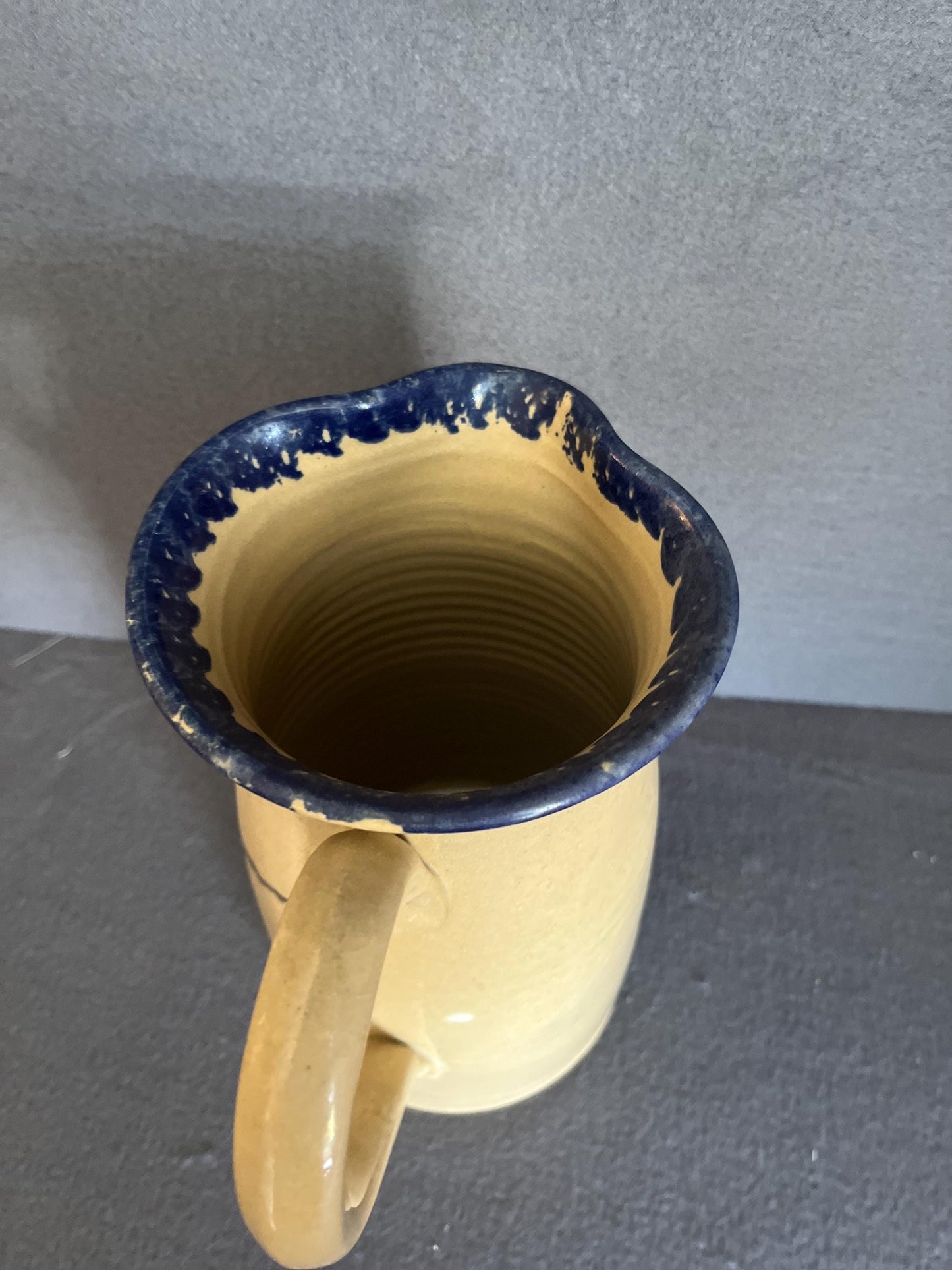 Hand-Painted Snowman Pitcher by Judy Goodwin – Signed Collectible Winter Decor, Perfect for Holiday Serving or Display