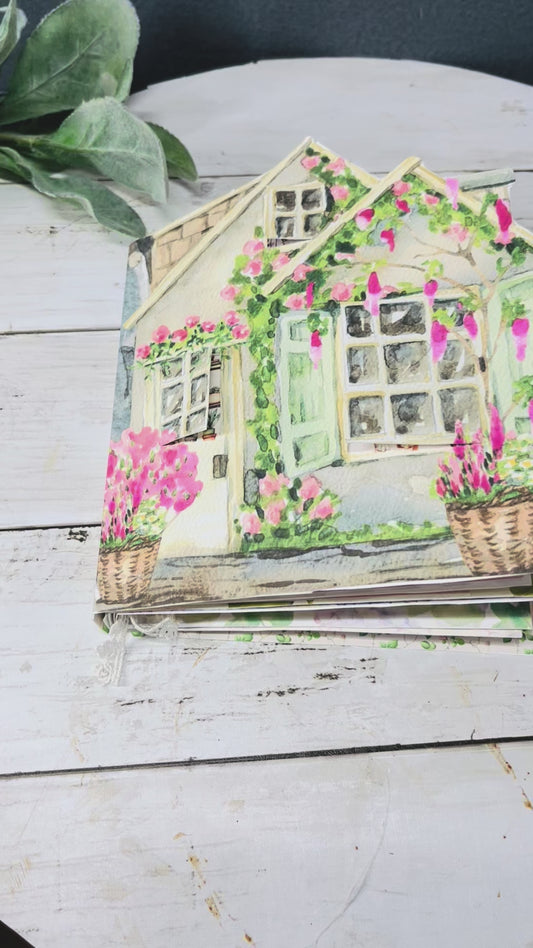 Build a Whimsical Lil Cottage! 🏡 Easy Paper Craft DIY Kit for All Ages